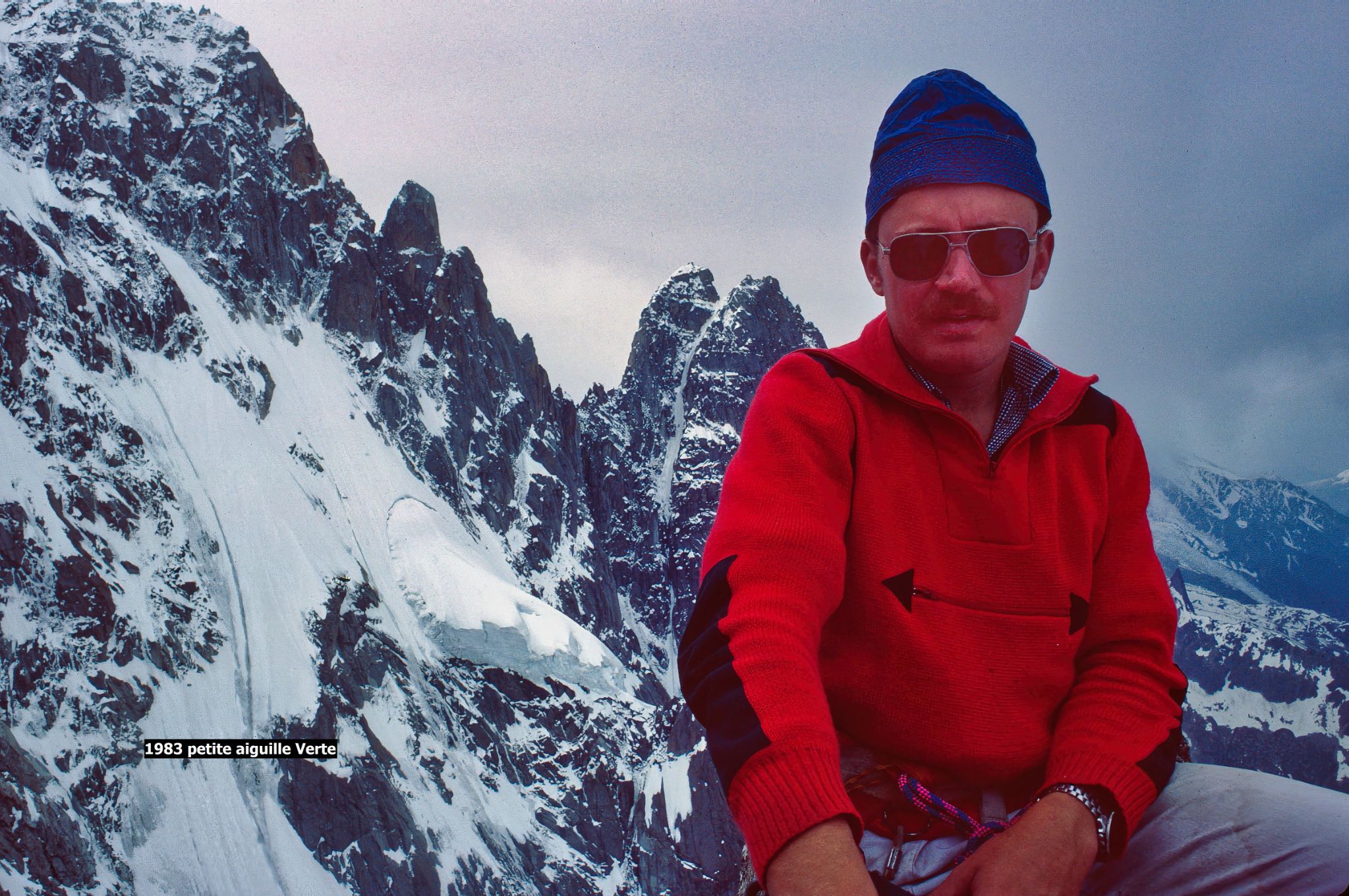 Flo pte aiguille verte 1983